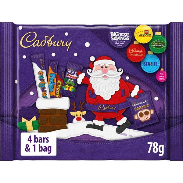 Image of Cadbury Gifts Direct Cadbury Chocolate Selection Pack 78g (Box of 26) 4260674O