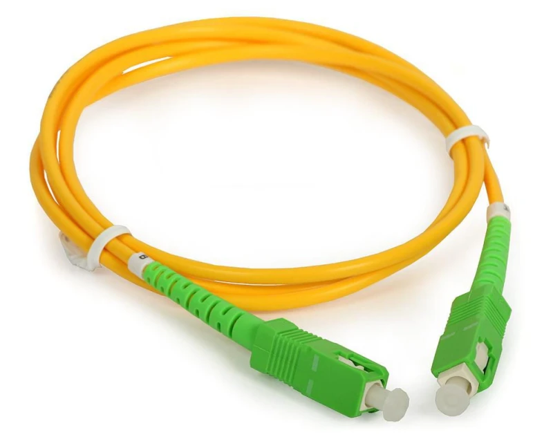 Image of Microconnect FIB884001 InfiniBand/fibre optic cable 1m SC Yellow