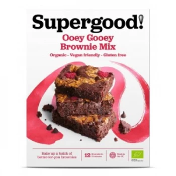 Image of Supergood Ooey Gooey Brownie Mix - 287g (Case of 6)
