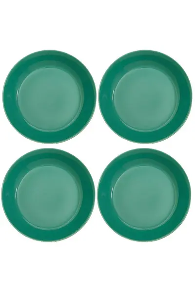 Image of Sur La Table Colour Me Happy Set of 4 Pasta Bowl 23cm Green Green
