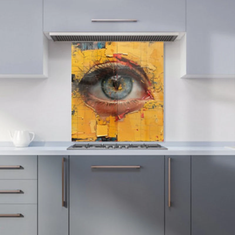 Image of Warren Reed - Designer Lipstick Shoes Tea Towel in Blue Blue Unisex