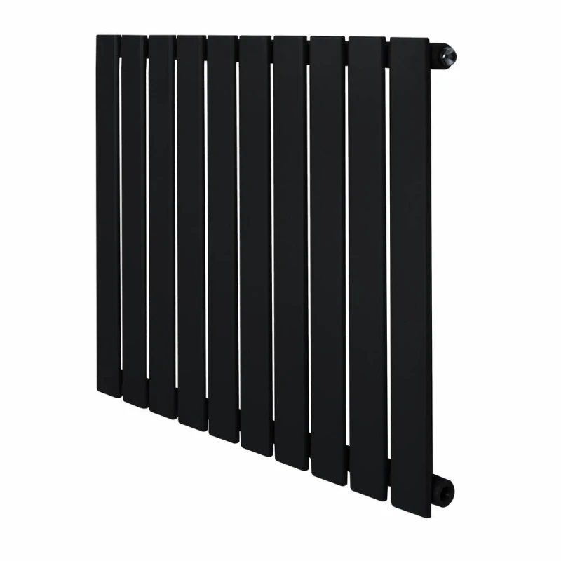 Image of Monstershop Flat Single Column Radiator - 600 x 700mm - Black Unisex
