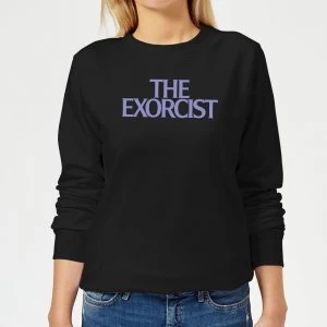Image of The Exorcist Logo Womens Sweatshirt - Black - 5XL