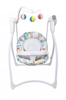 Image of Graco Loving Hug Swing with Plug Patchwork