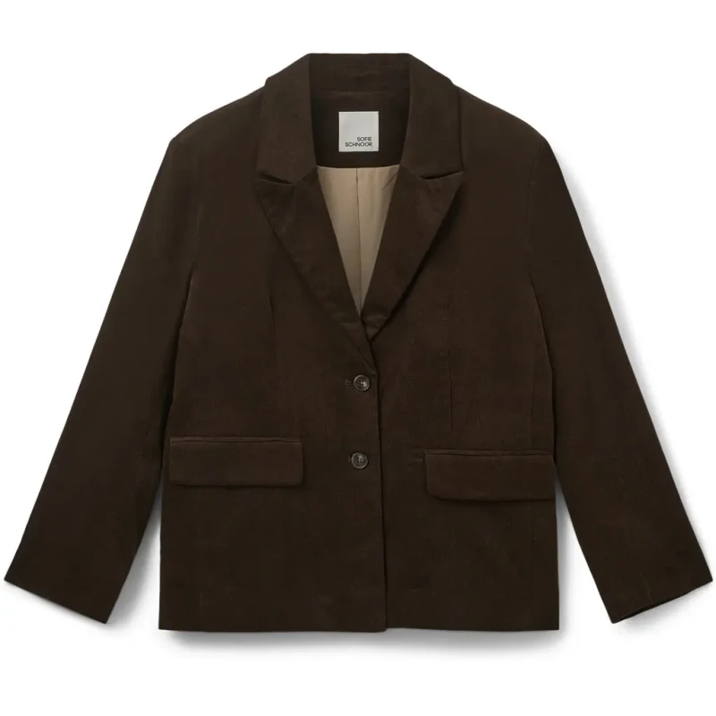 Image of Sofie Schnoor Womens blazer Sofie Schnoor Penny Marron Female 34