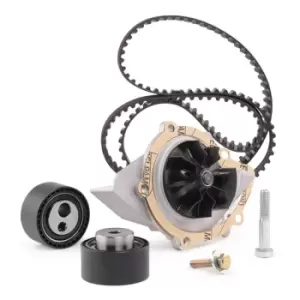 Image of CONTITECH Water Pump + Timing Belt Kit with integrated disabling contact CT1168WP8PRO VW,AUDI,SKODA,Golf VII Schragheck (5G1, BQ1, BE1, BE2)