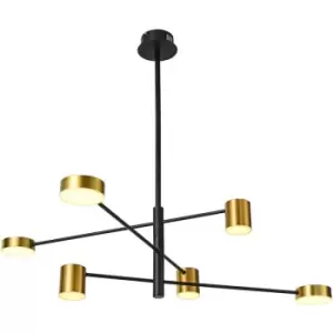 Image of Italux Lighting - Italux Remdal Modern Multi Arm Pendant Ceiling Light led, 4000K