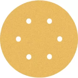 Image of Bosch Expert C470 Red Wood Top Sanding Discs 150mm 150mm 80g Pack of 50