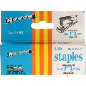 Image of Arrow S107 Staples 12mm Pack of 2500