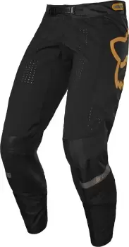 Image of Fox 360 Merz Motocross Pants, black-orange, Size 30, black-orange, Size 30