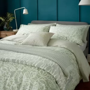 Image of Helena Springfield Jasminda Single Duvet Cover Set, Olive