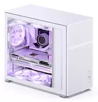 Image of Jonsbo D41 Mesh Standard ATX PC Case - White, Tempered Glass
