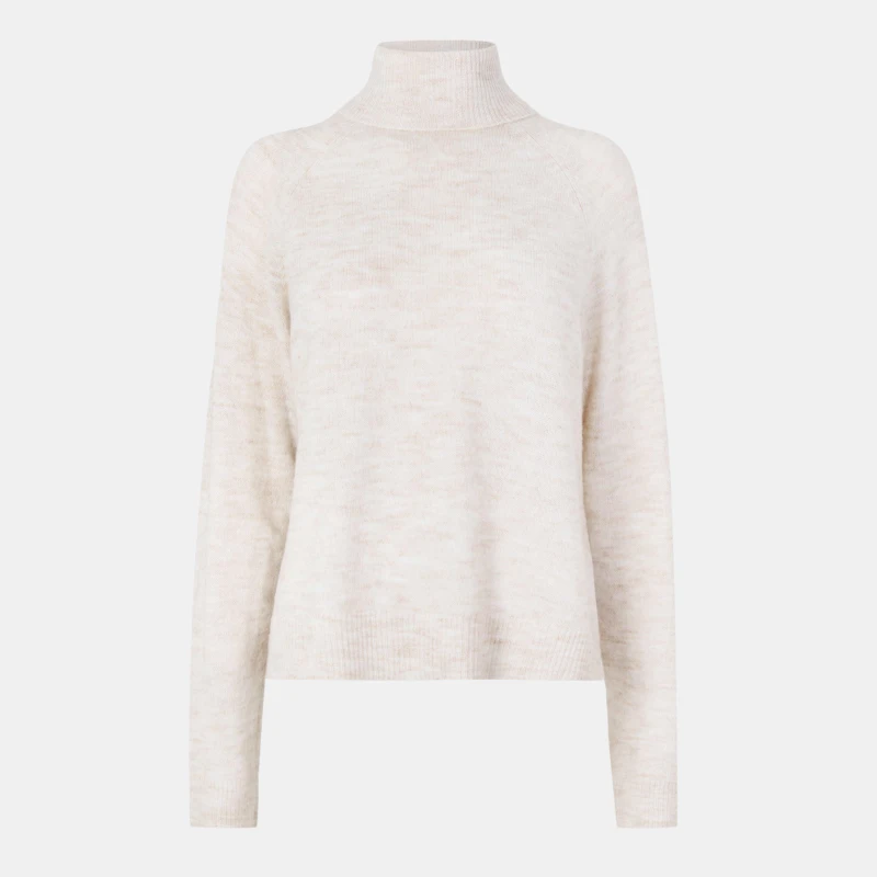 Image of Pieces Womens Pullover Hoodie Whitecap Gray female 14 (L)