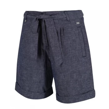 Image of Regatta Samora Organic Cotton Shorts - Navy