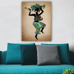 Image of 12658749251_70100 Multicolor Decorative Canvas Painting