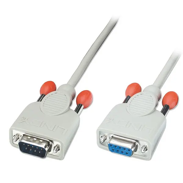 Image of Lindy 10m Serial Extension Cable (9DM/9DF)