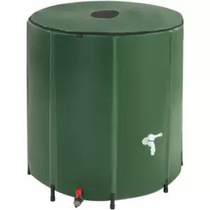 Image of Tectake - Rainwater Tank - 500 l - green