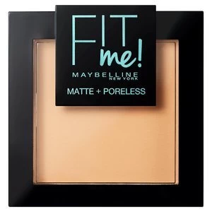 Image of Maybelline Fit Me Matte and Poreless Vibrant Powder Buff Beige Nude