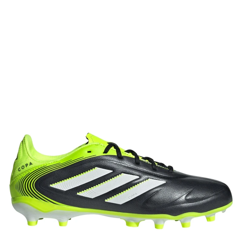 Image of adidas Copa Pure 3 League Juniors Firm Ground Football Boots Black/Lemon male 3 (35.5)