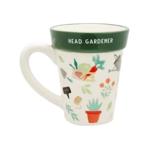 Image of Sass & Belle Leafy Living Plant Pot Mug