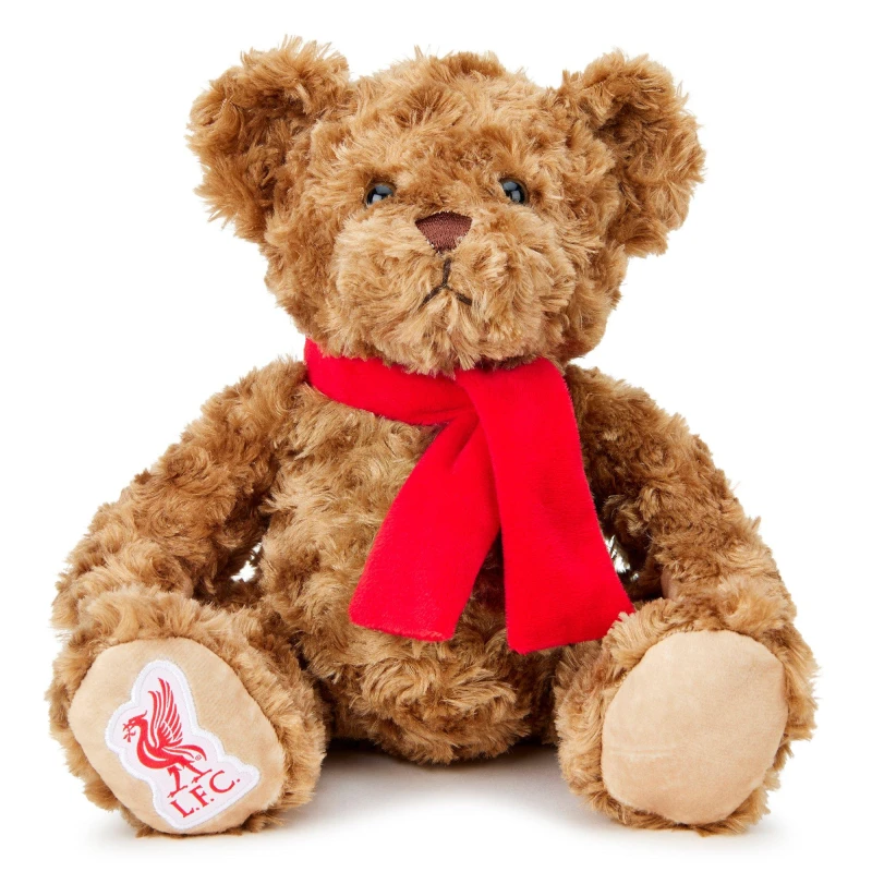 Image of Team Liverpool Bear - Brown Brown 25cm