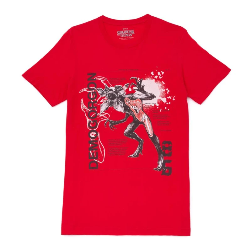Image of Stranger Things Demogorgon Unisex T-Shirt - Red - L
