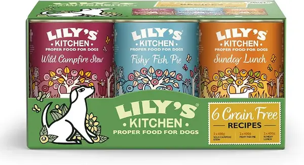 Image of Lily's Kitchen Grain Free Dog Food MultiPcs 6 x 400g