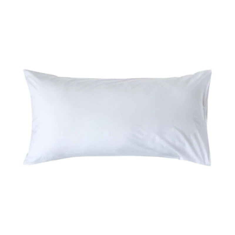 Image of Homescapes Egyptian Cotton Housewife Pillowcase 200 TC, King Size White