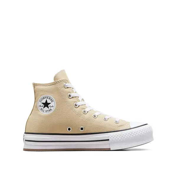 Image of Kids All Star Eva Lift Seasonal Colour Canvas High Top Trainers