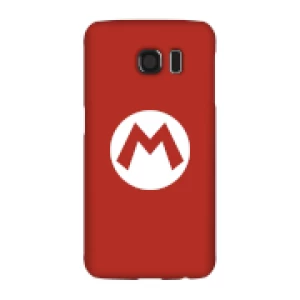 Image of Nintendo Super Mario Mario Logo Phone Case - Samsung S6 - Snap Case - Gloss