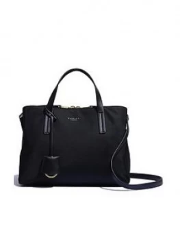 Image of Radley Finsbury Park Medium Zip Top Multiway Tote Bag - Black