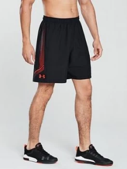 Image of Urban Armor Gear Woven Graphic Shorts Black Size L Men