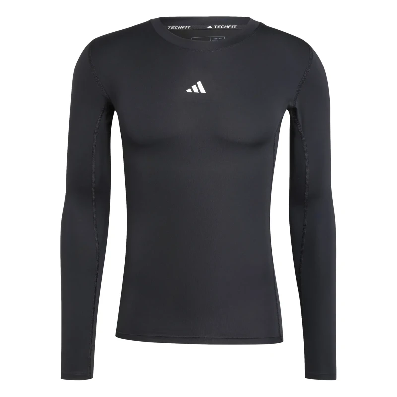 Image of Long-sleeved compression T-Shirt adidas Techfit Noir Male S