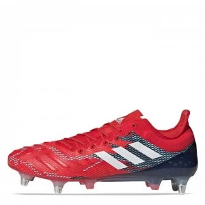 Image of adidas Predator XP SG Rugby Boots - Red/White