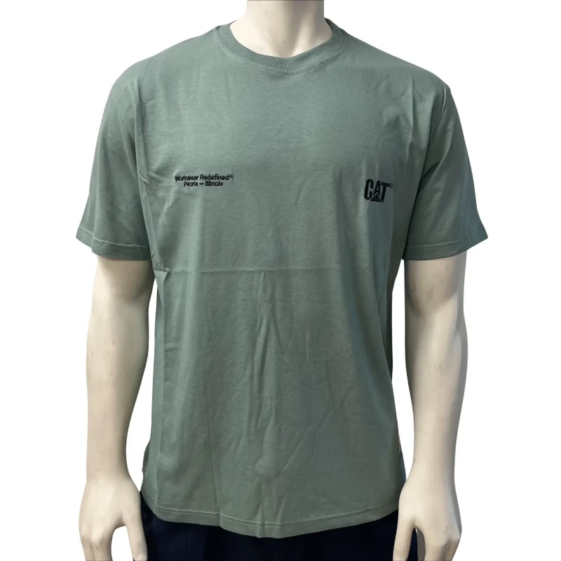 Image of Caterpillar T-Shirt Caterpillar Small Logo Vert Unisex S