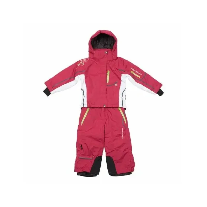 Image of Peak Mountain Girl's ski suit Peak Mountain Gauline Rouge Female 14 ans GAULINE/YA-FRAMBOISE