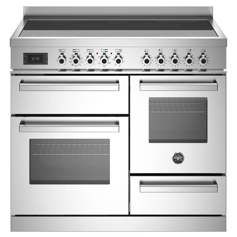 Image of Bertazzoni PRO105I3EXT 100cm Professional XG Induction Range Cooker - STAINLESS STEEL PRO105I3EXT