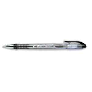 Image of 5 Star Office Grip Ball Pen Medium 1.0mm Tip 0.4 Line Black Pack of 20