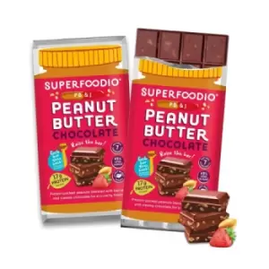 Image of Superfoodio Peanut Butter & Jam Chocolate - 90g (2 minimum)