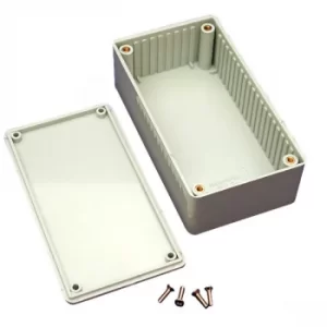 Image of Hammond 1591CGY Multipurpose FRABS Enclosure 120 x 65 x 40 Grey