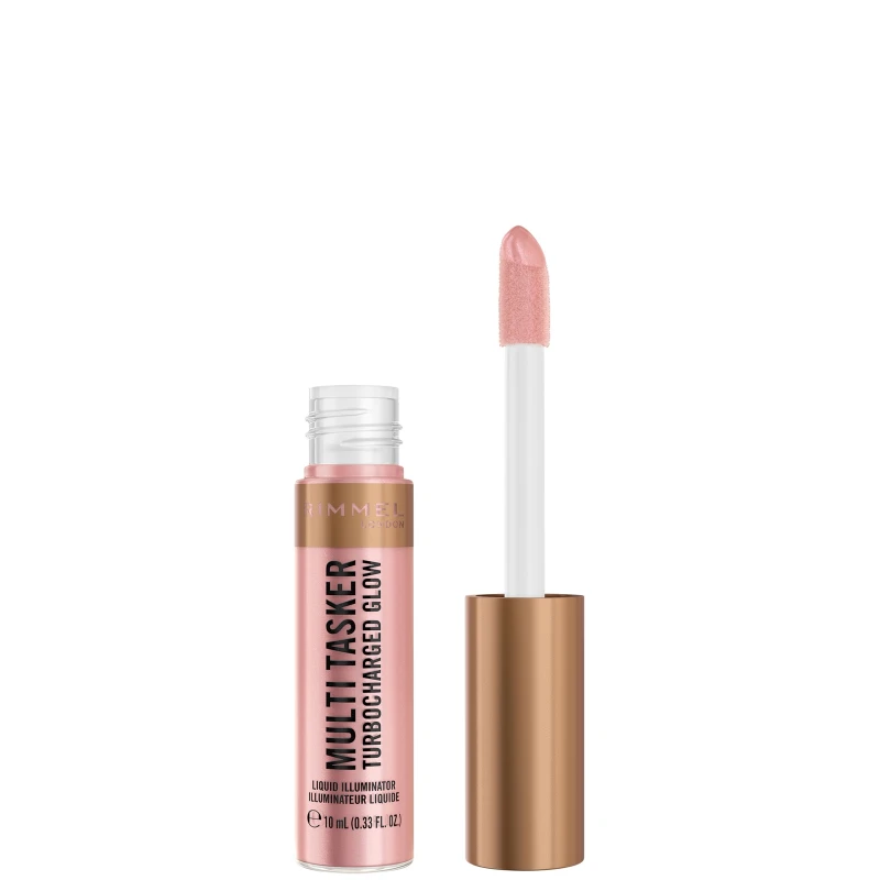 Image of Rimmel Multi Tasker Turbocharged Glow Liquid Illuminator 10ml (Various Shades) - 005 Iconic as Usual