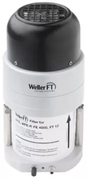 Image of Weller WFE P, 230V ac Solder Fume Extractor, Fine Dust Filter F7; HEPA Filter H13 & Wide Band Gas Filter, 70W, Euro Plug