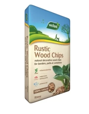 Image of Westland Rustic Wood Chips-Natural 60L