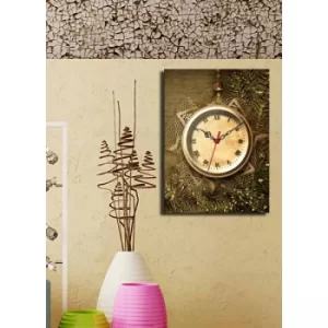 Image of 3040CS-67 Multicolor Decorative Canvas Wall Clock