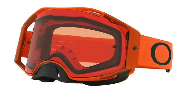 Image of Oakley Airbrake MX Moto Orange Prizm Bronze Goggles