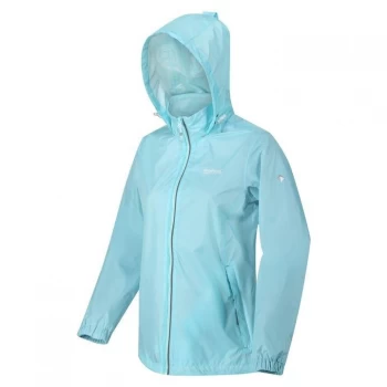 Image of Regatta Womens Pack It III Waterproof & Breatble Jacket - Cool Aqua