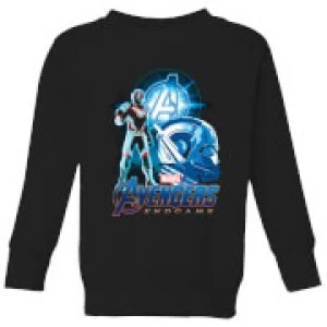 Image of Avengers: Endgame Ant Man Suit Kids Sweatshirt - Black - 3-4 Years