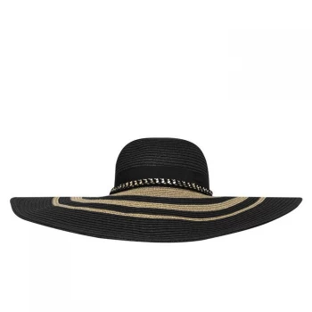 Image of Biba Biba Wide Brim Hat - Black