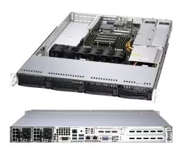 Image of Supermicro A+ Server 1014S-WTRT Socket SP3 Rack (1U) Black