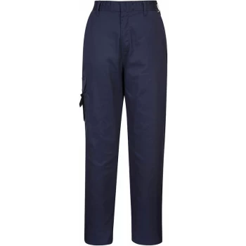 Image of Portwest C099 - Navy Sz M Tall Ladies Combat Trousers Work Wear